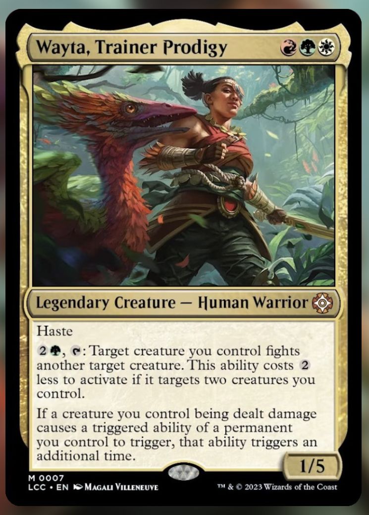 Wayta, Trainer Prodigy