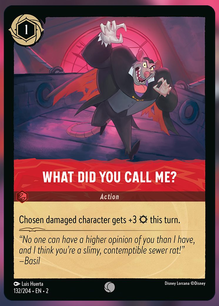 What Did You Call Me