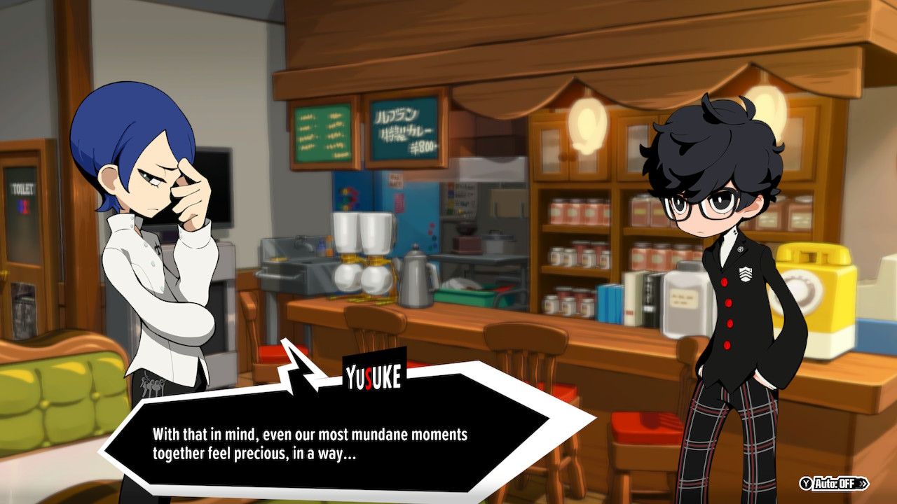 yusuke talking about enjoying every moment persona 5 tactica p5t