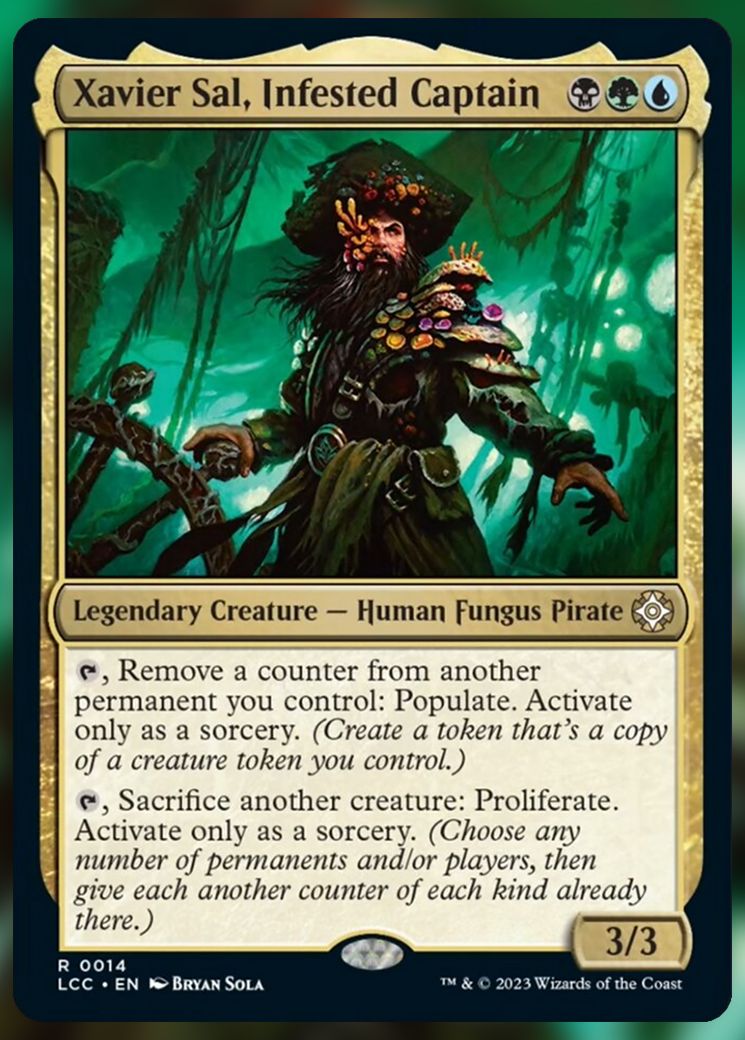 Xavier Sal, Infested Captain