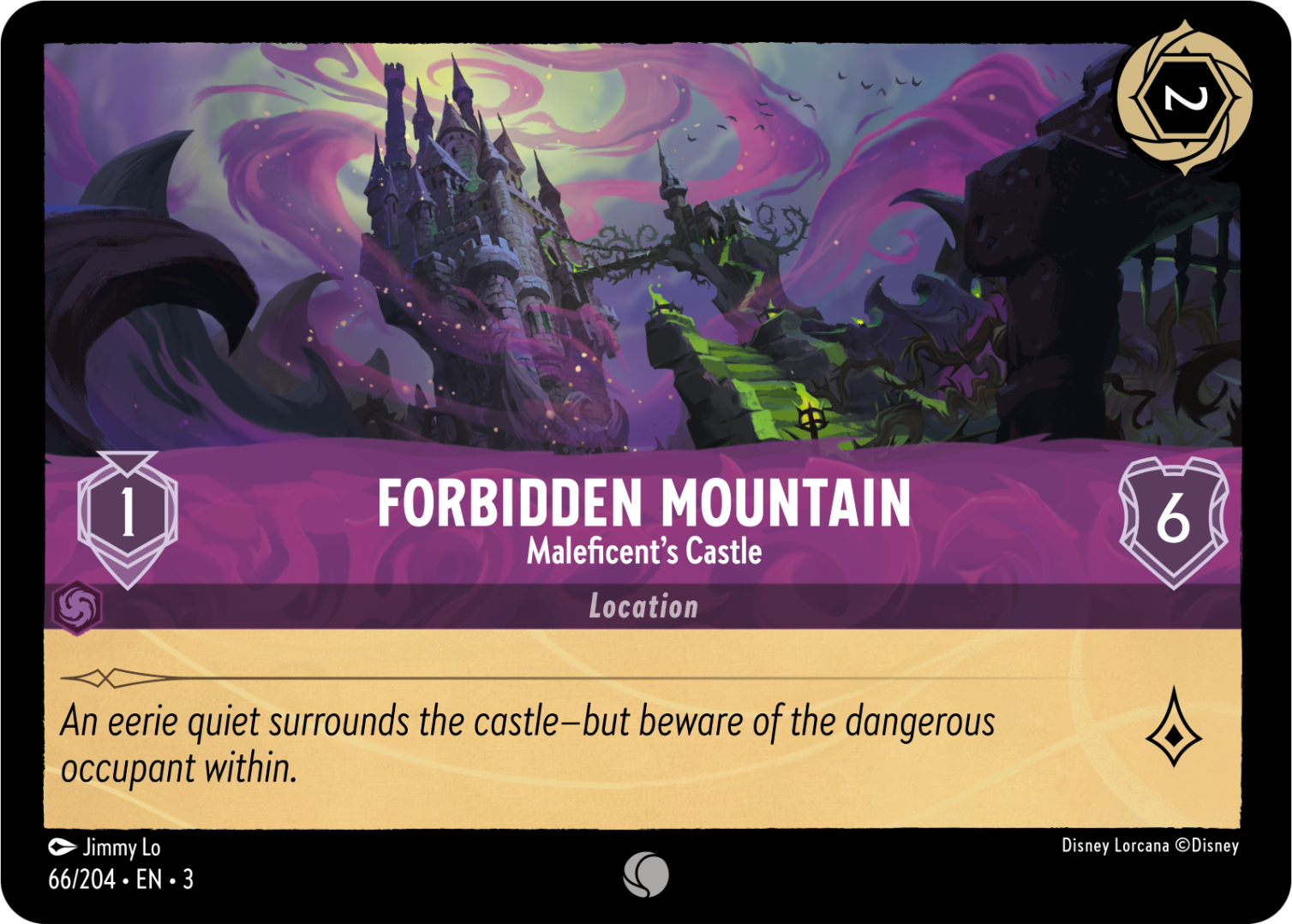 Forbidden Mountain, Lorcana