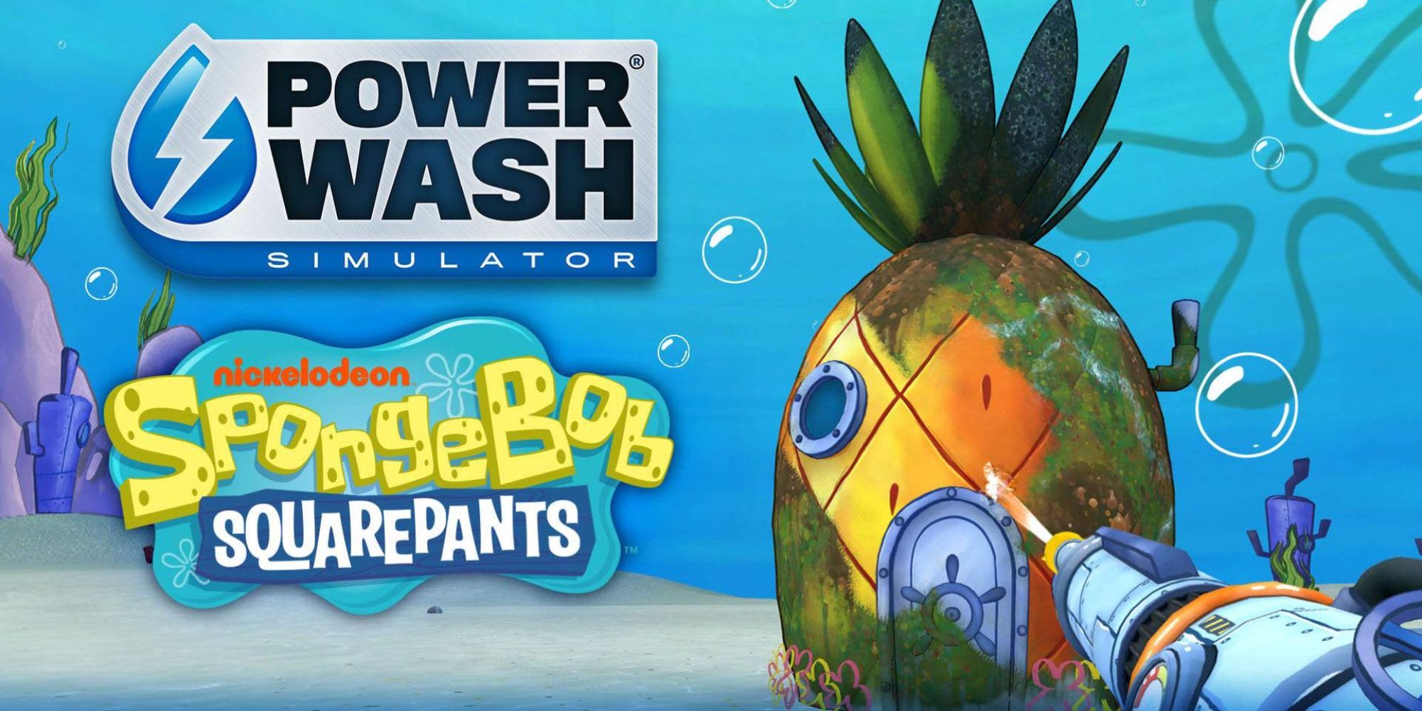 PowerWash Simulator Promotional Image For The SpongeBob SquarePants DLC