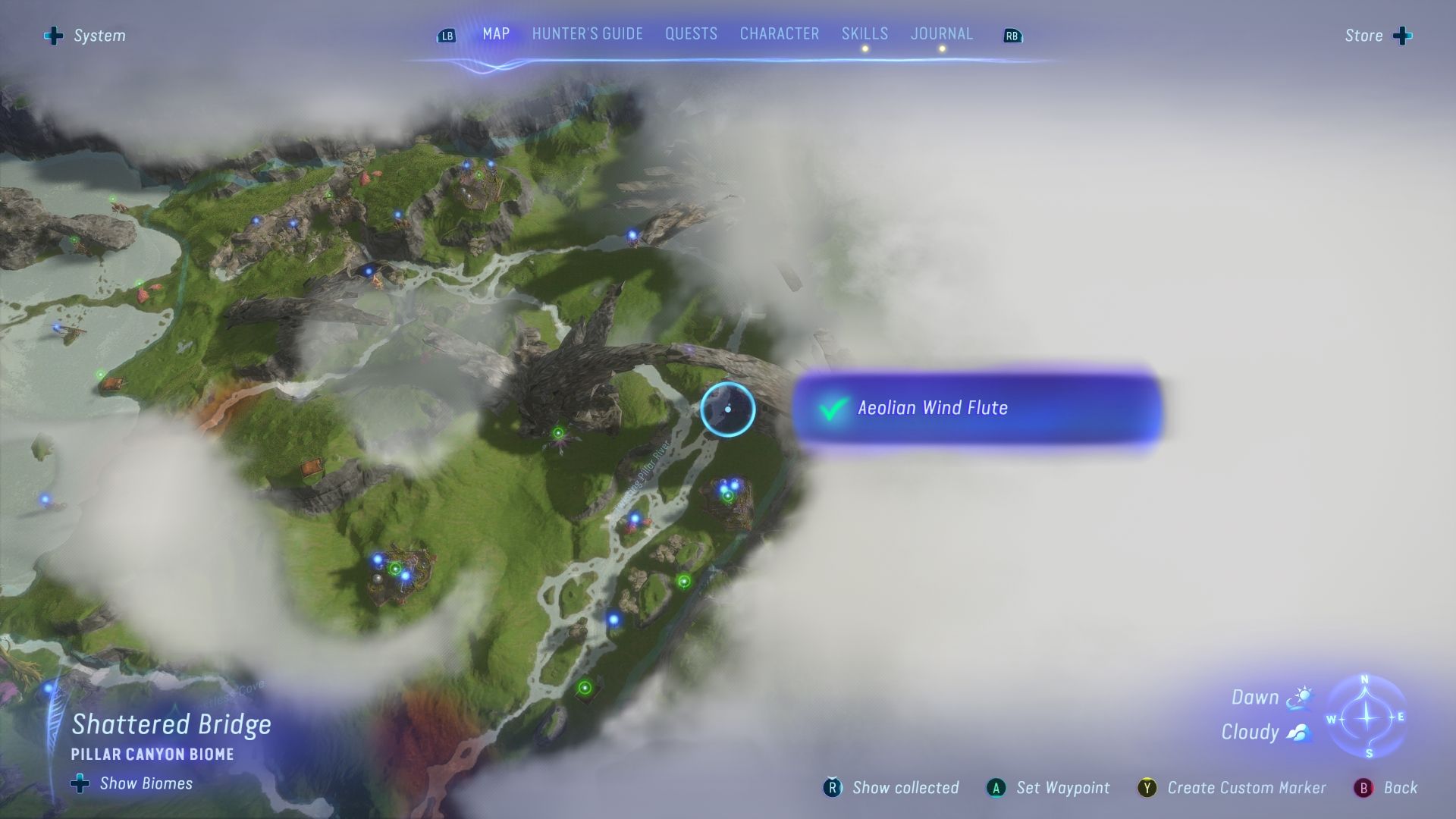 Aeolian Wind Flute Location in Shattered Bridge Avatar Frontiers of Pandora