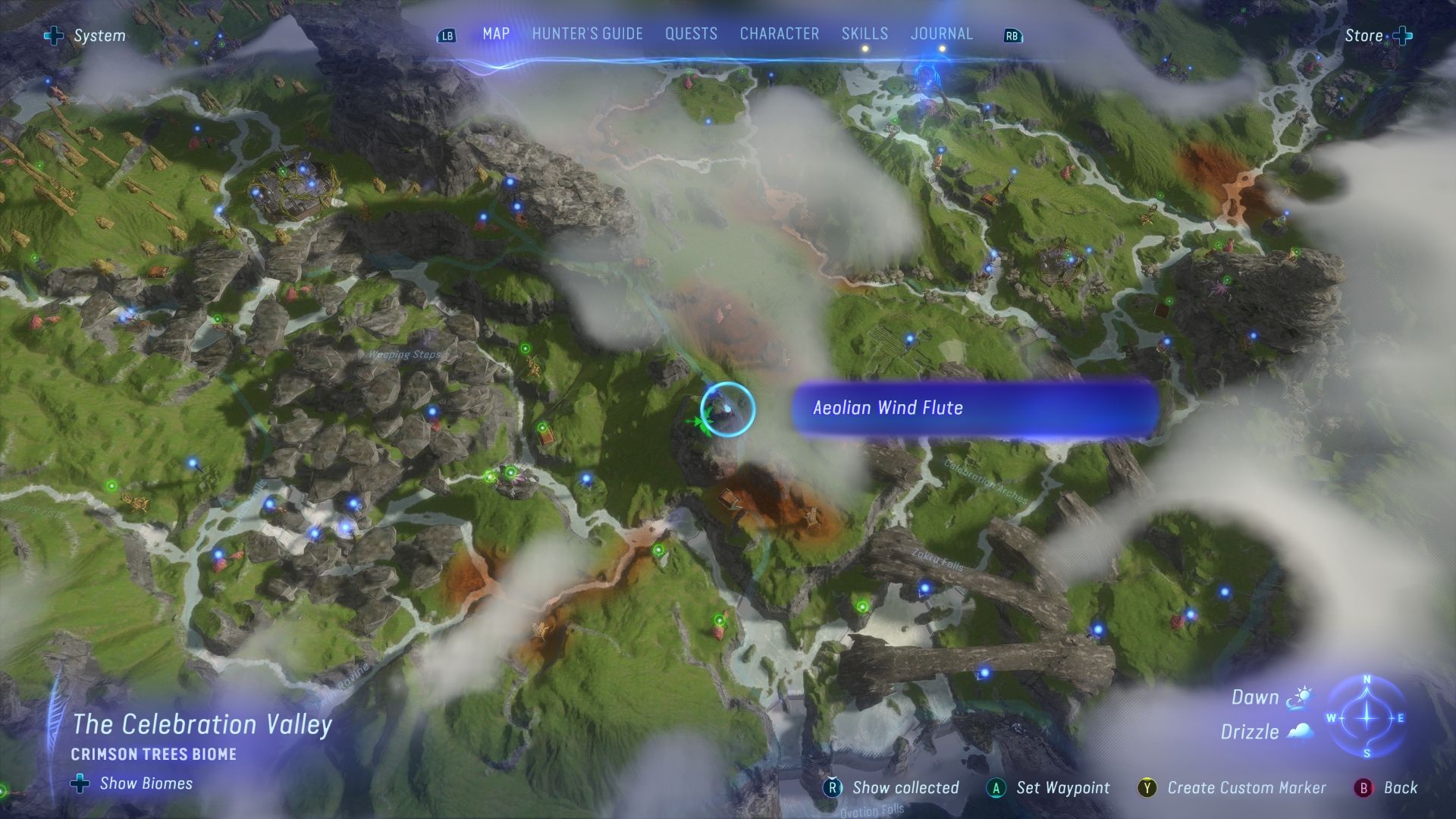 Aeolian Wind Flute Location in Step's Cradle 2 Avatar Frontiers of Pandora