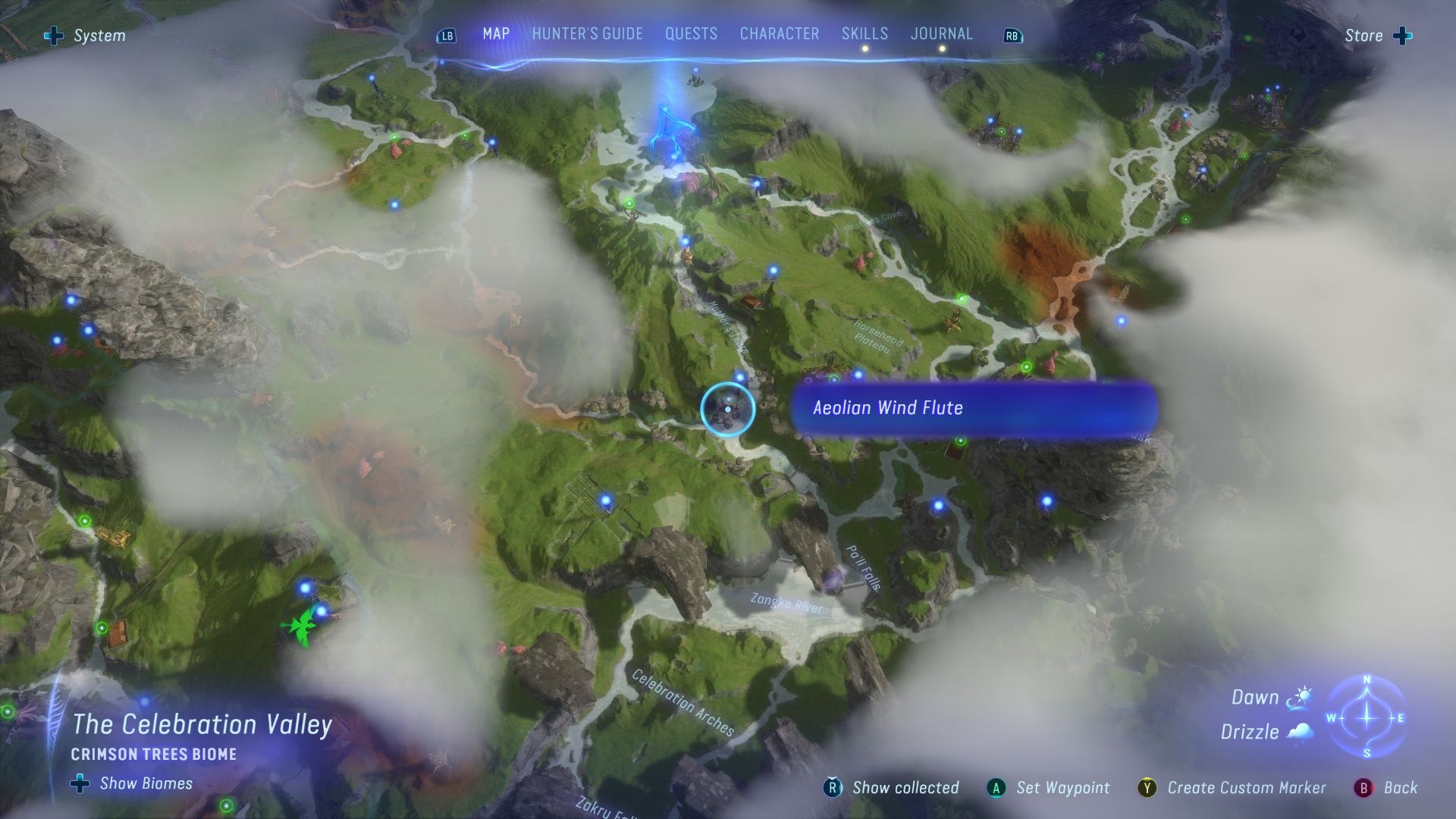 Aeolian Wind Flute Location in The Celebration Valley 2 Avatar Frontiers of Pandora