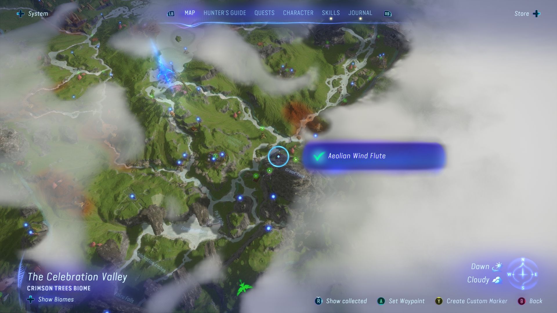 Aeolian Wind Flute Location in The Celebration Valley 4 Avatar Frontiers of Pandora