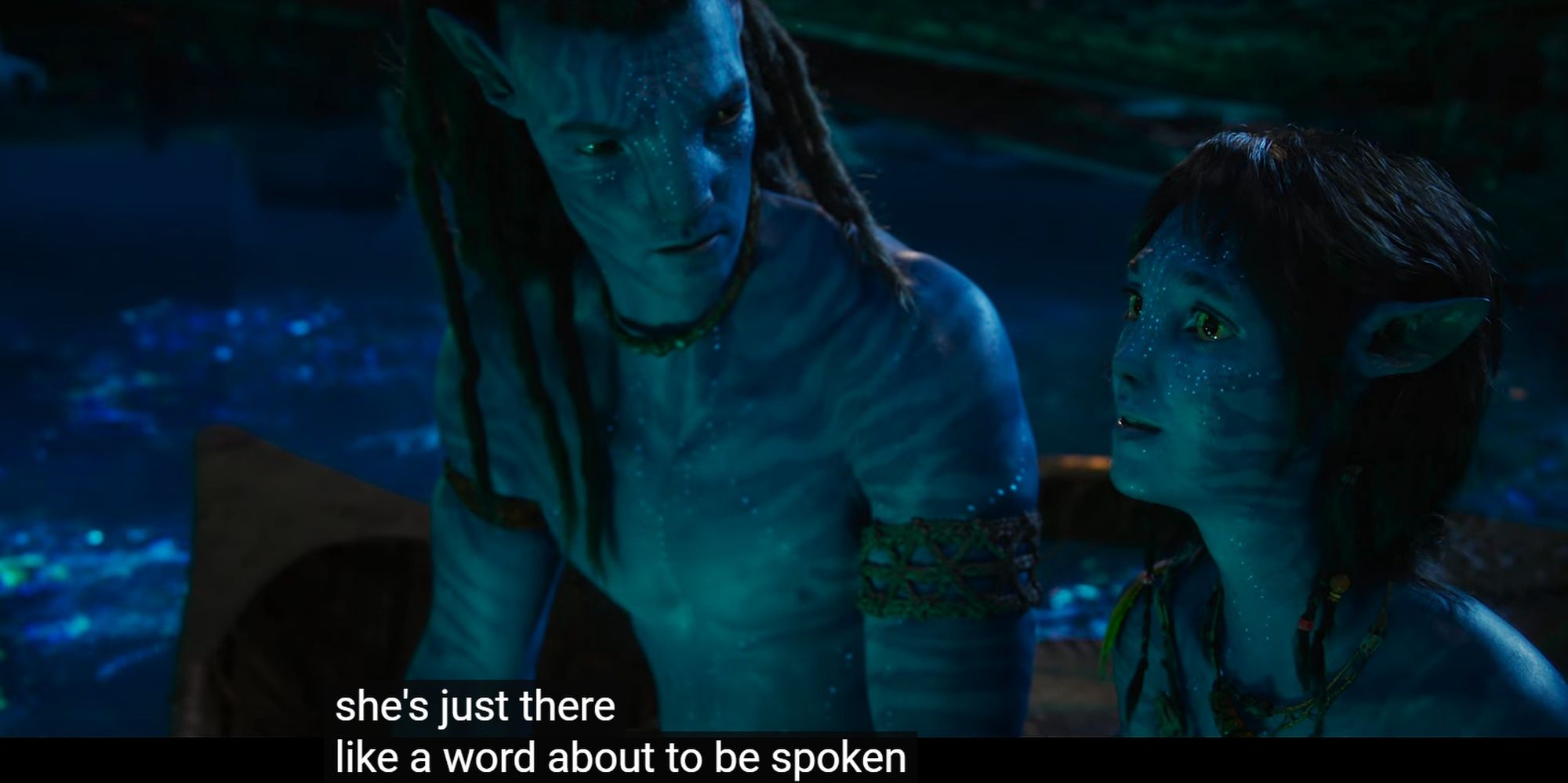 Avatar: The Way of Water - Kiri Talking About Her Connection Eywa