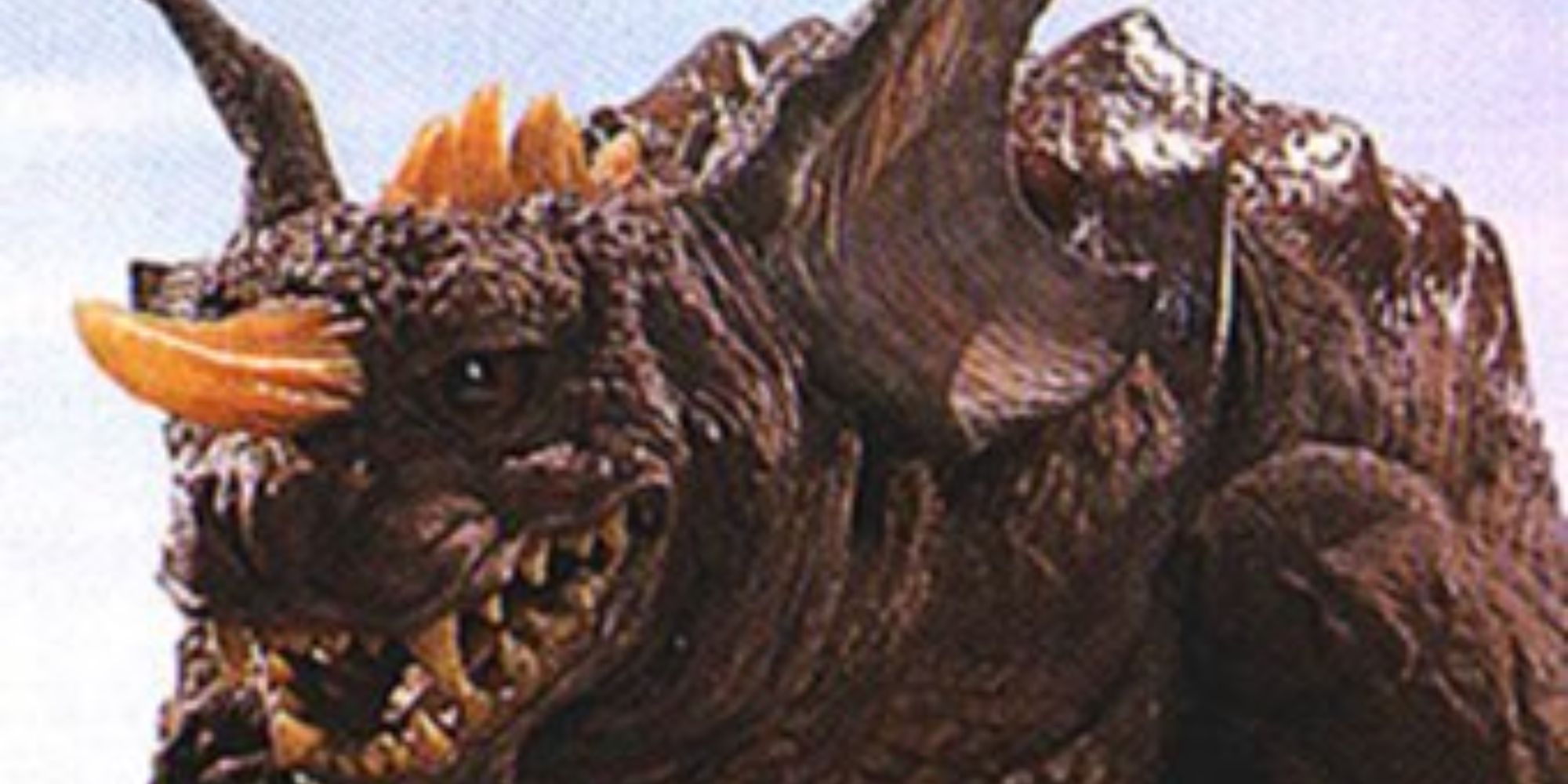baragon from godzilla series looking menacing