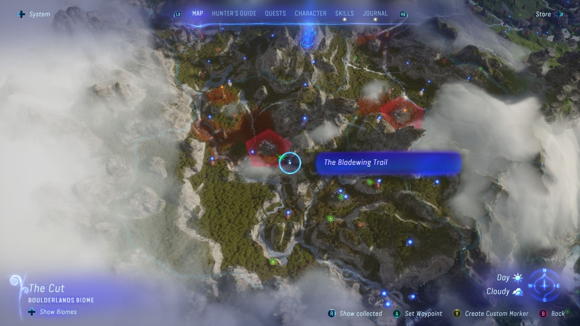 Bladewing Moth Trail Location in The Cut Avatar Frontiers of Pandora