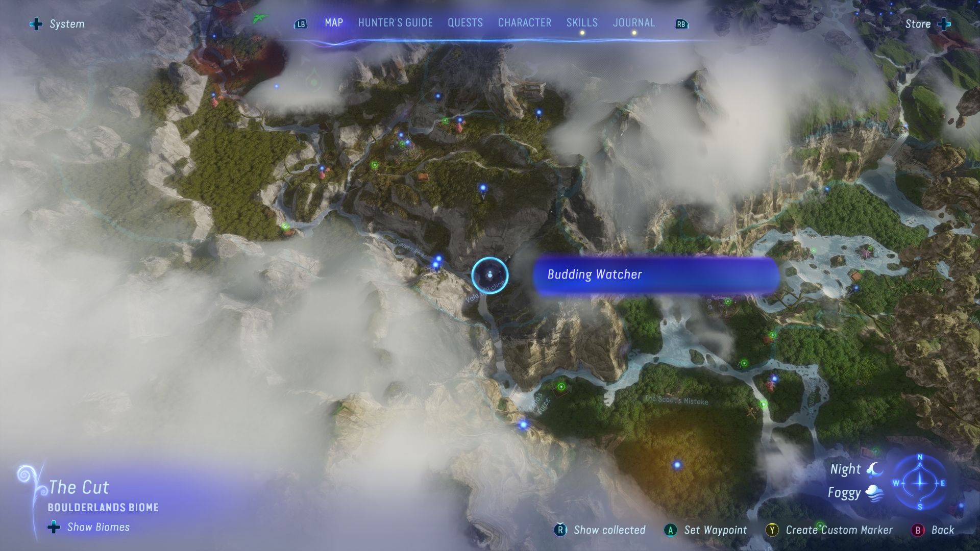 Budding Watcher location in The Cut 2 Avatar Frontiers of Pandora