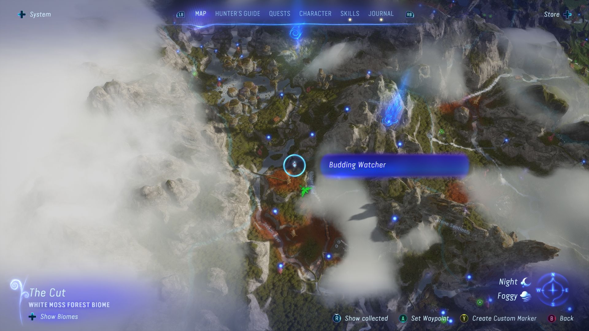 Budding Watcher location in The Cut Avatar Frontiers of Pandora