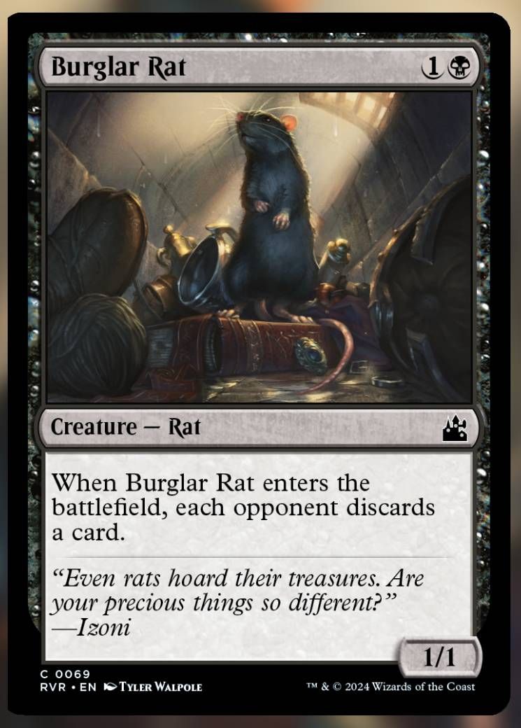 Burglar Rat