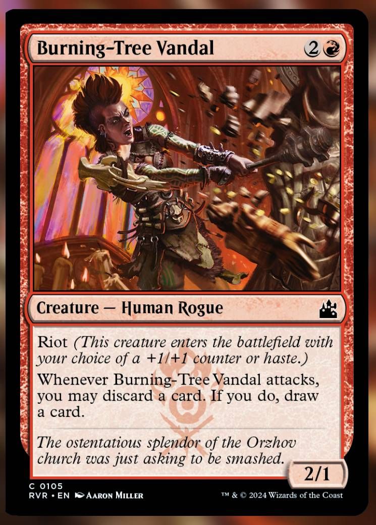 Burning Tree Vandal