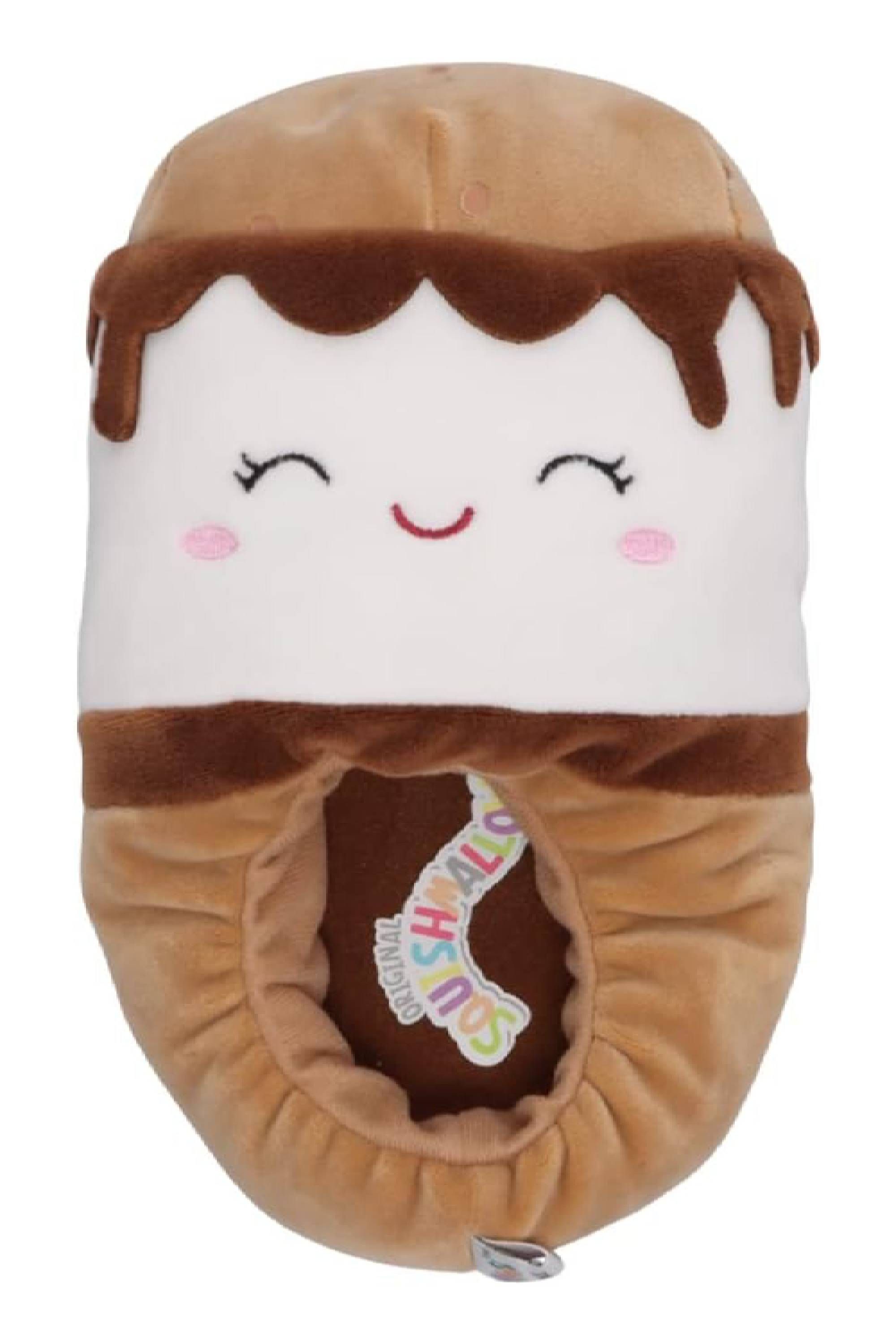 Carmelita Smores Squishmallows Slippers Plush