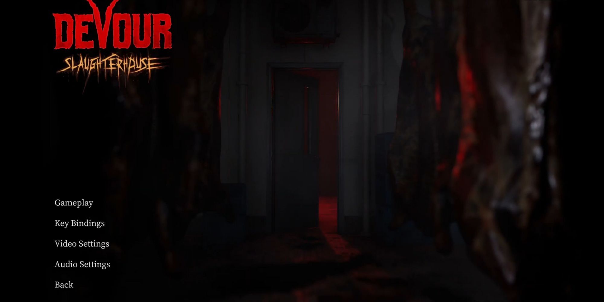Devour - Slaughterhouse update main menu