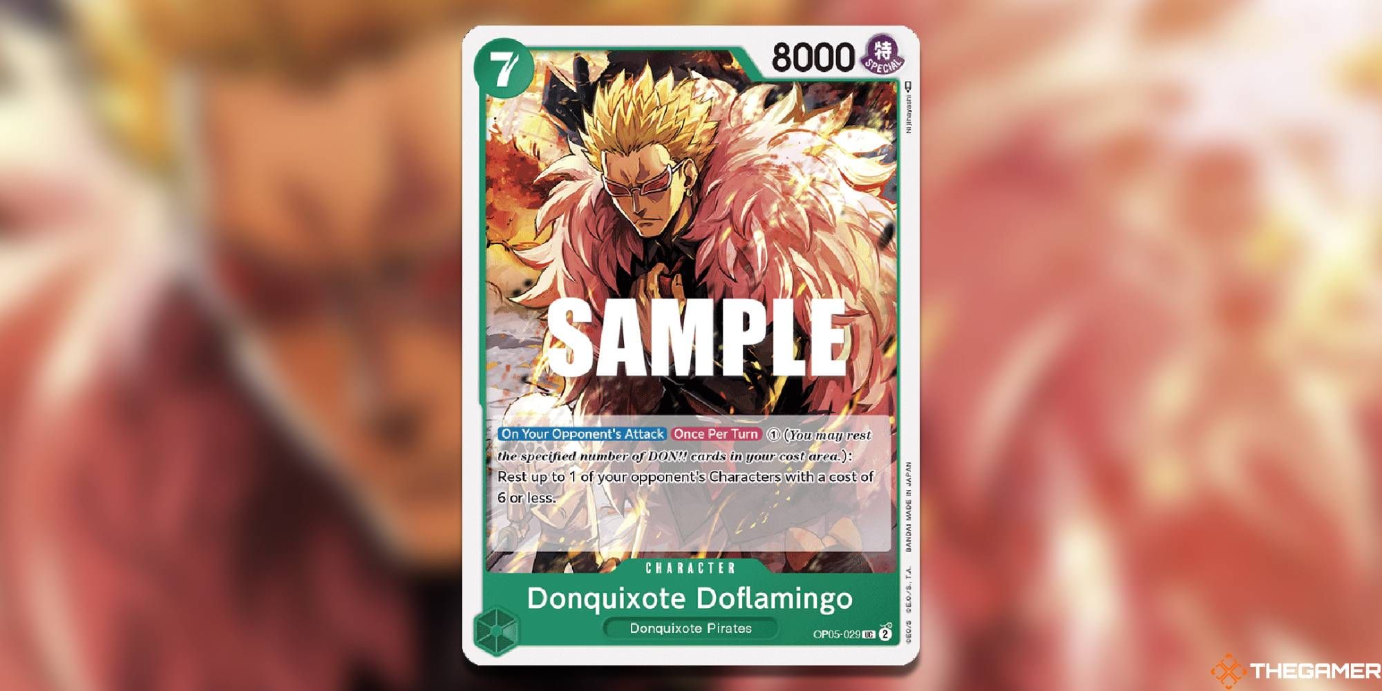 donquixote doflamingo op-05 one piece card game