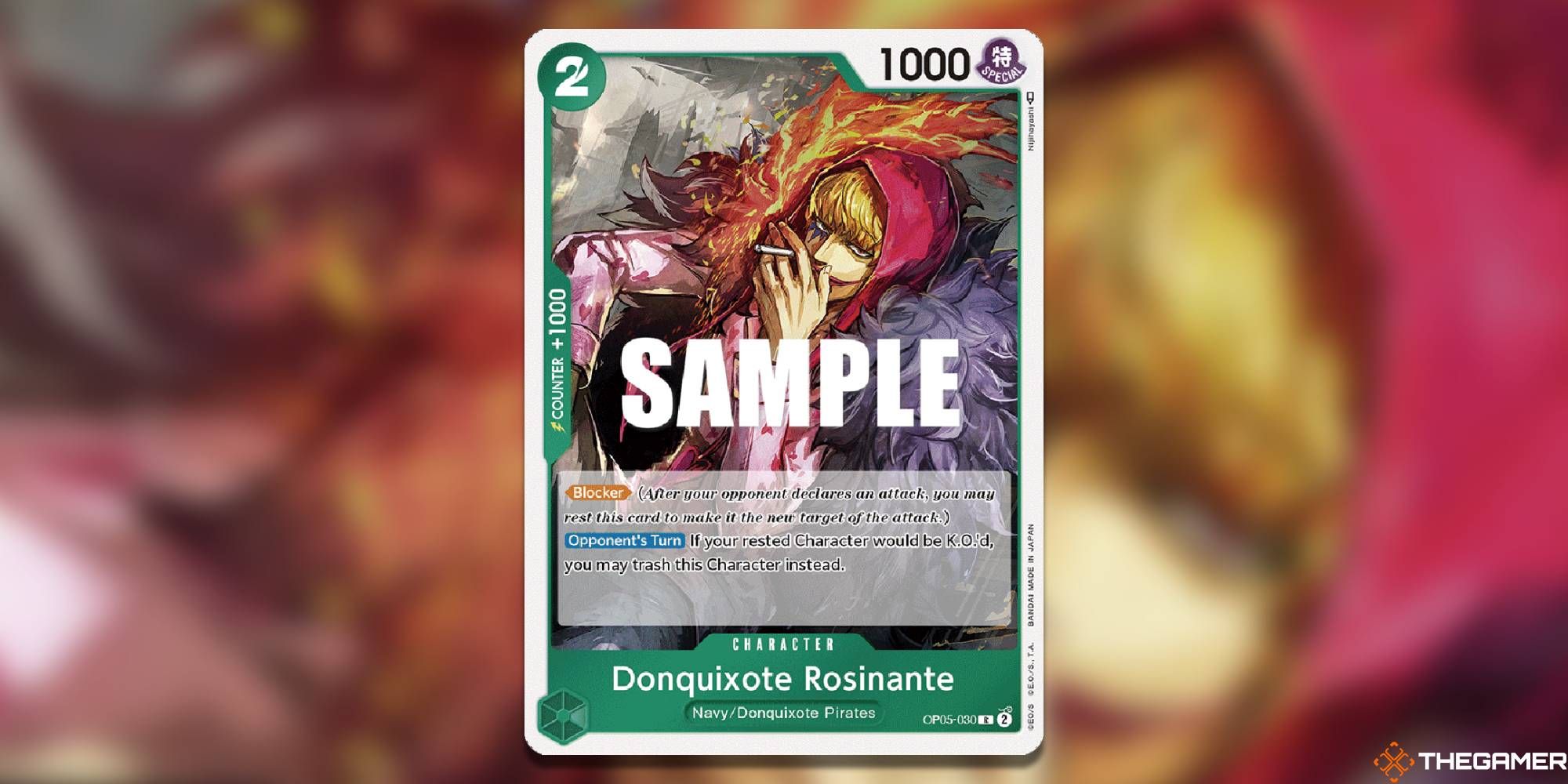 donquixote rosinante one piece card game op-05