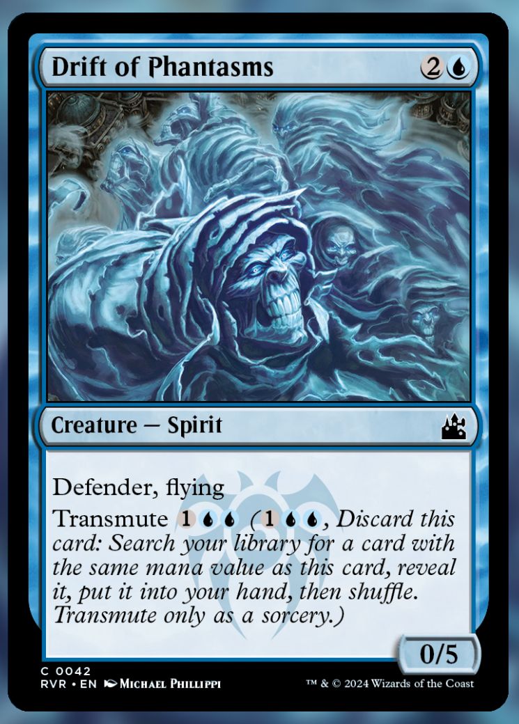 Drift of Phantasms