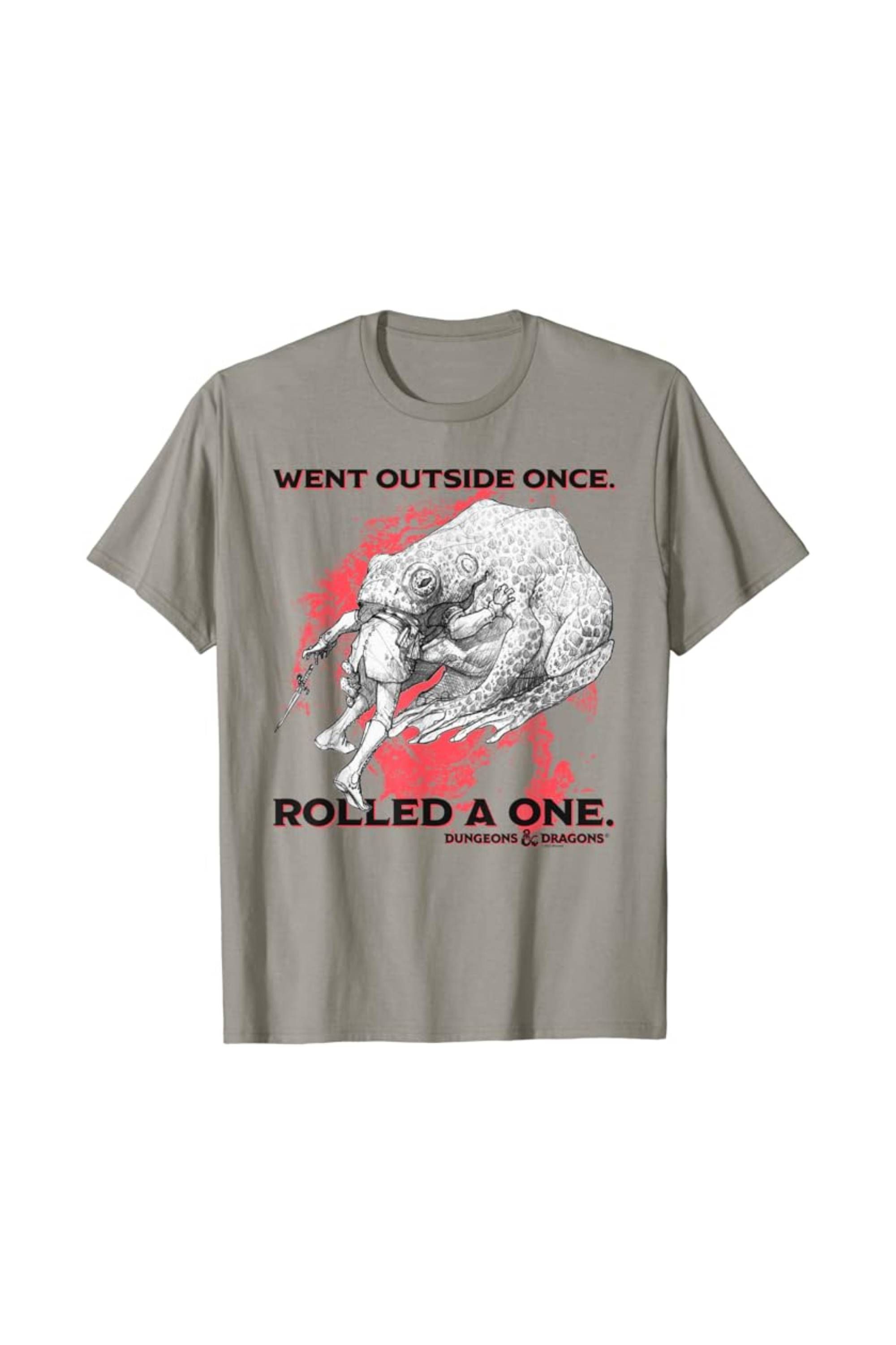 Dungeons & Dragons Went Outside Once T-Shirt