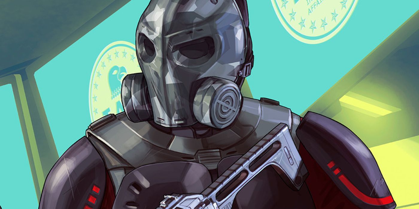 Gasmask Wearing Bank Robber from GTA V