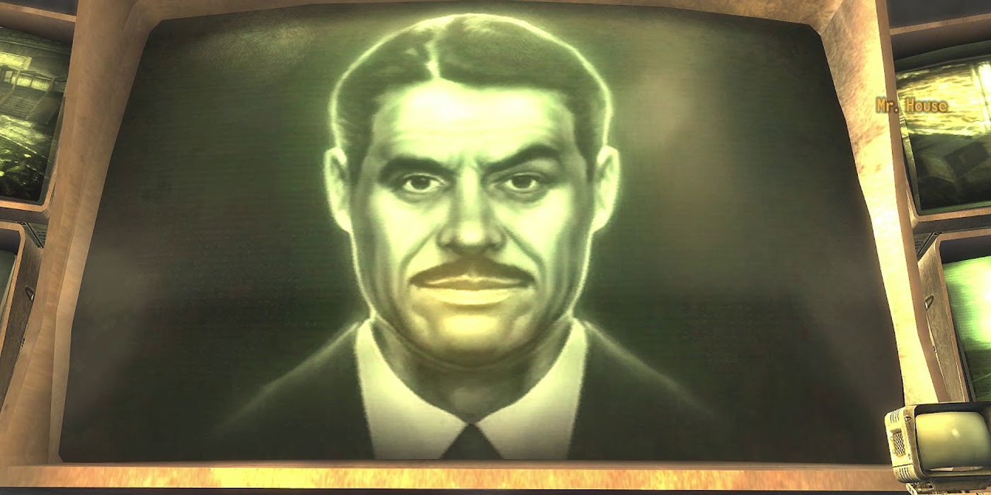 Image of Computerized Mr. House in Lucky 38 Casino