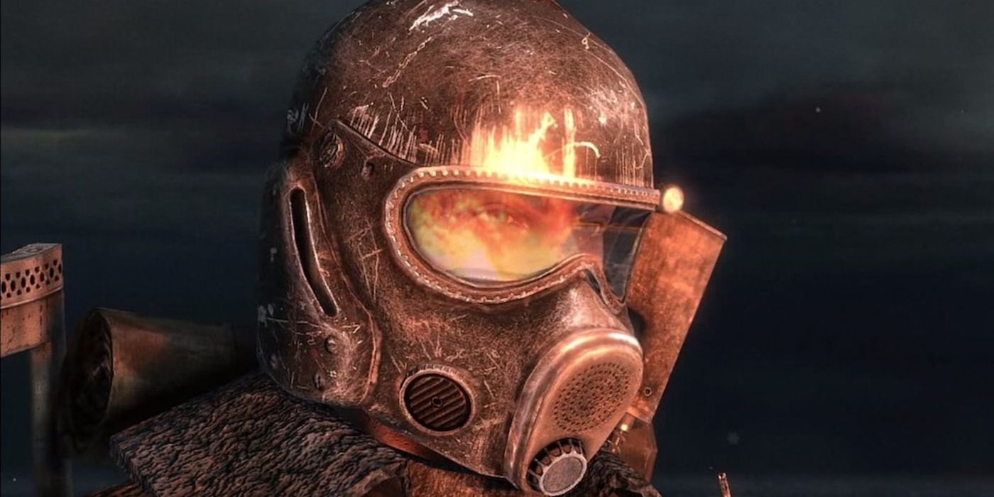 Image of Artyom Looking Out Towards Fire