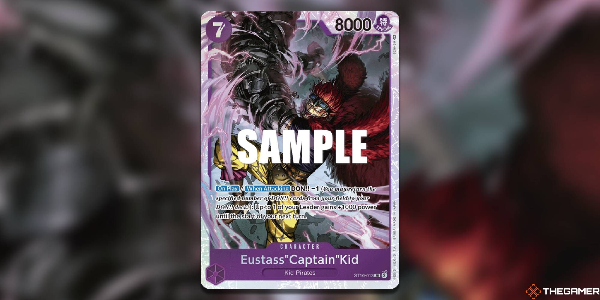 eustass_captain_kid st10 one piece card game