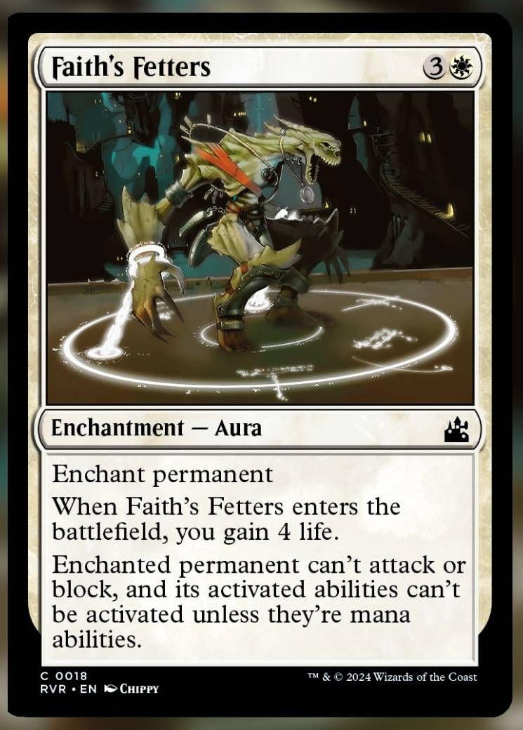 Faith's Fetters