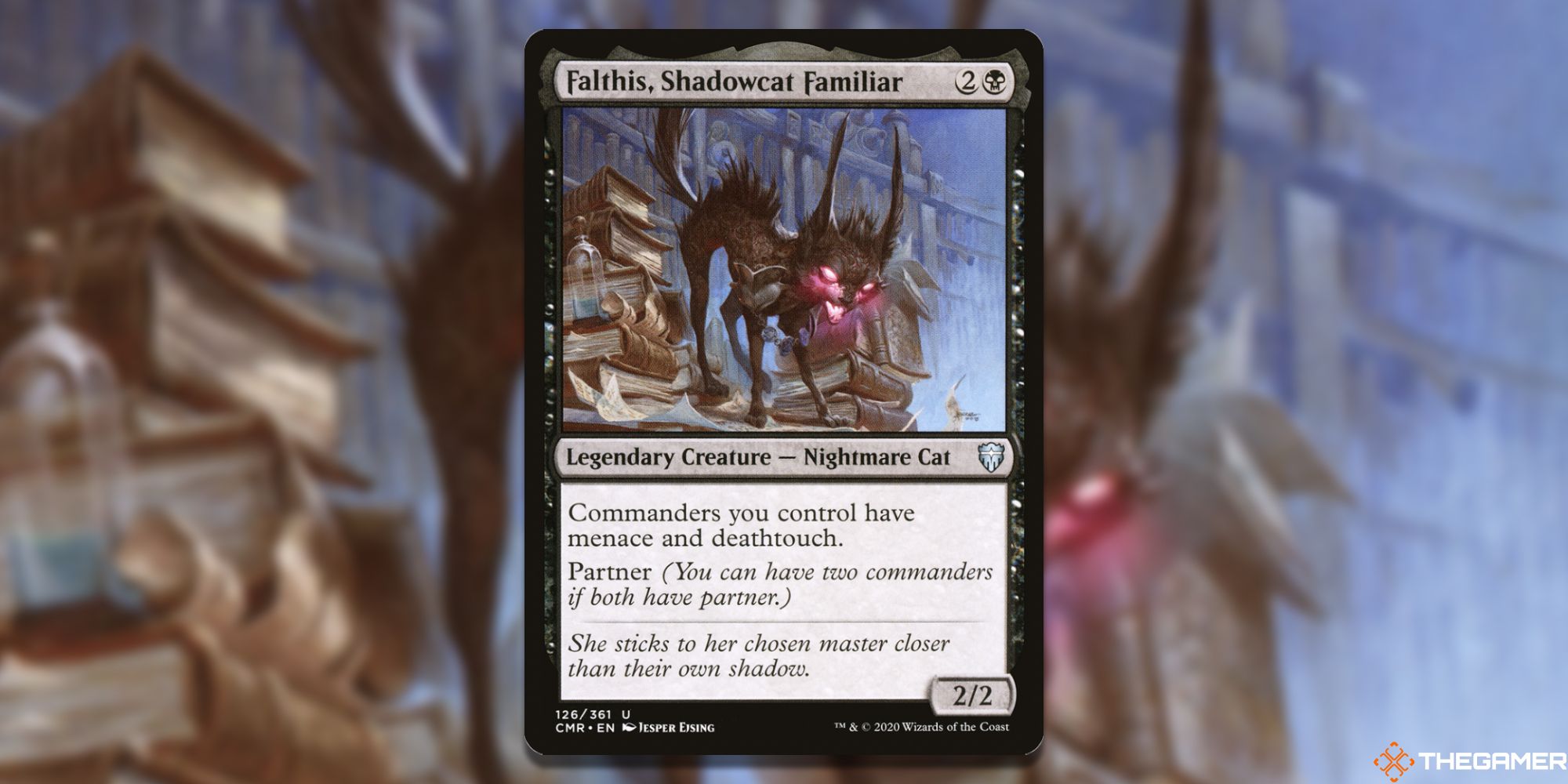 MTG: Falthis, Shadowcat Familiar card