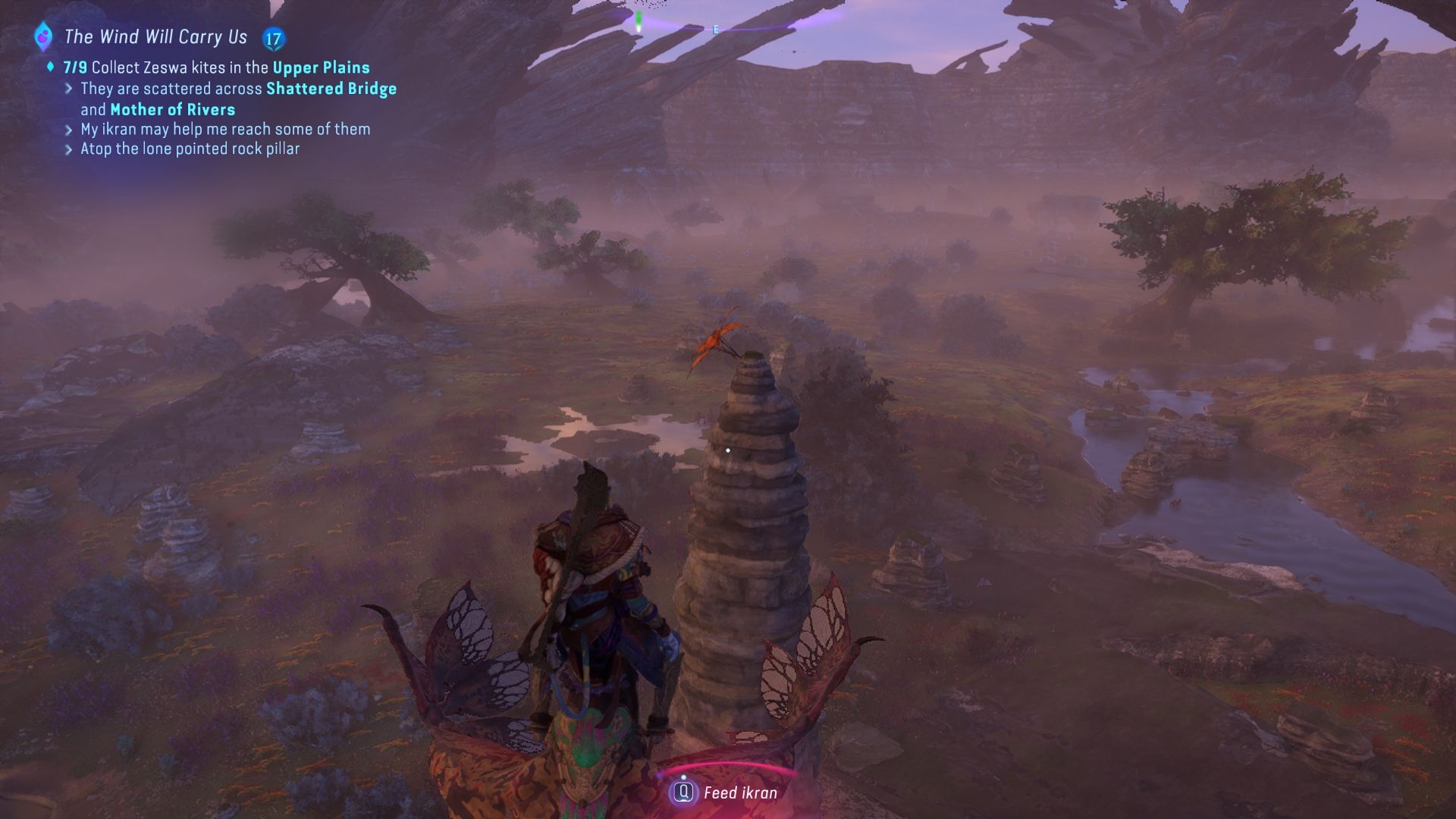 Fight Kite location on the game Avatar Frontiers of Pandora