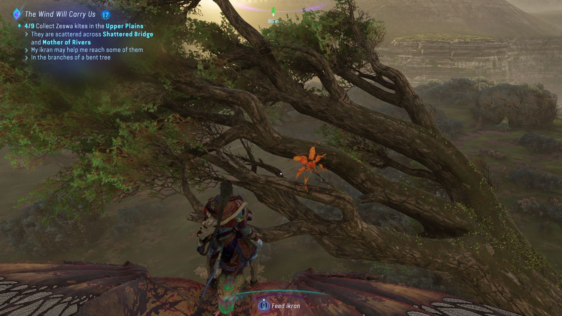 Flower Kite location on the game Avatar Frontiers of Pandora
