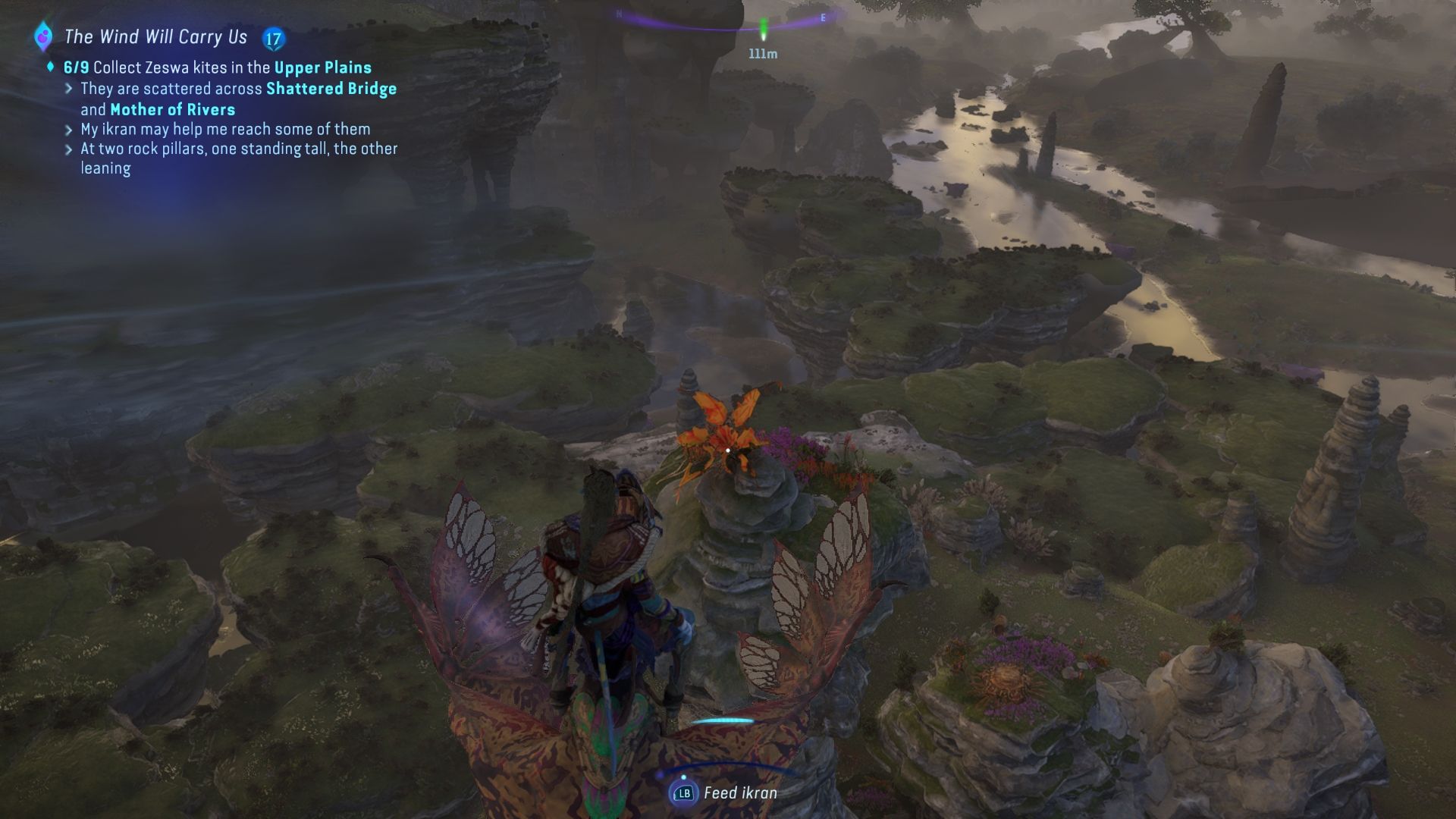 Fog Guiding Kite location on the game Avatar Frontiers of Pandora