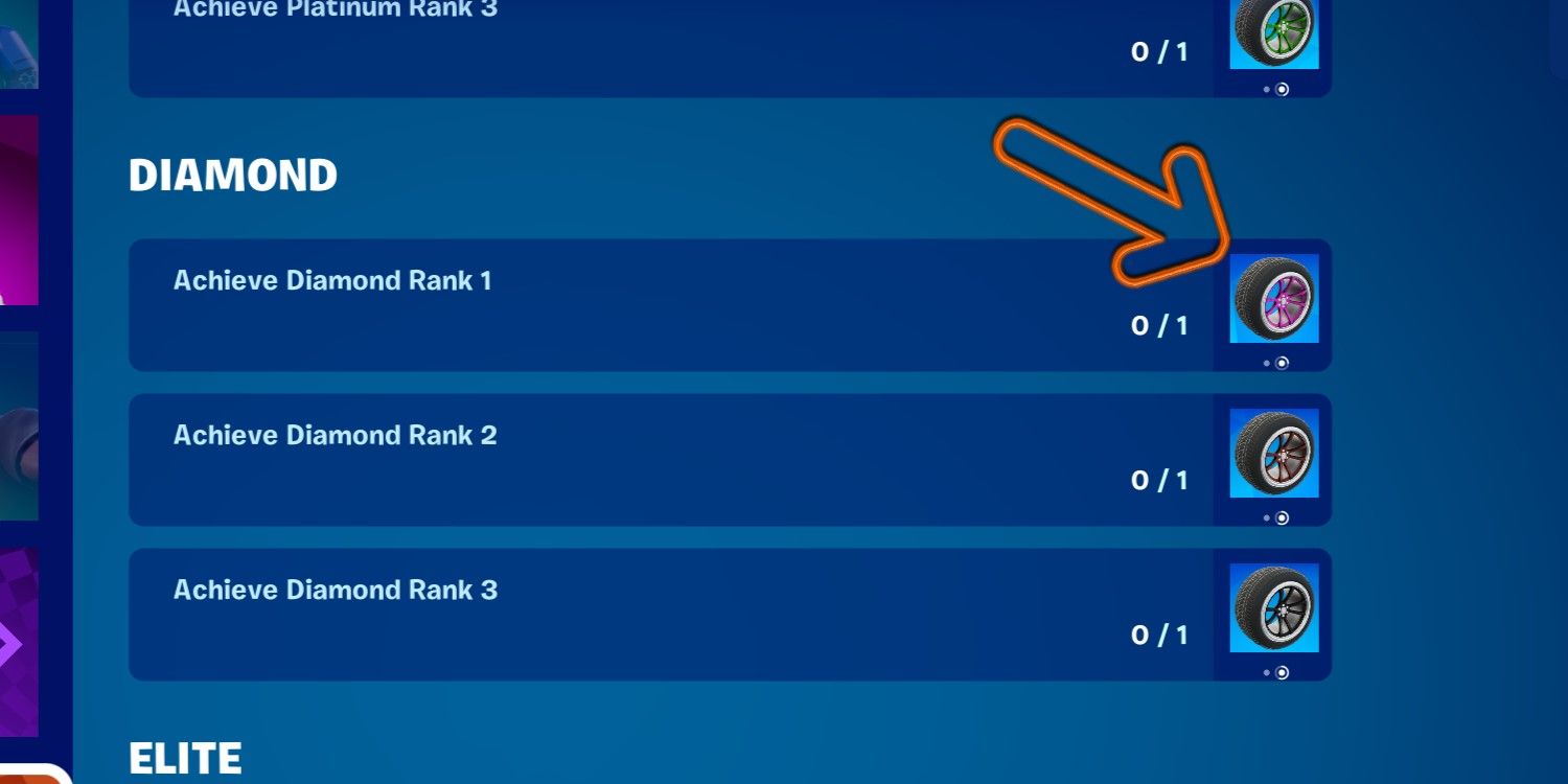 Pink Wheels in Fortnite Rocket Racing.