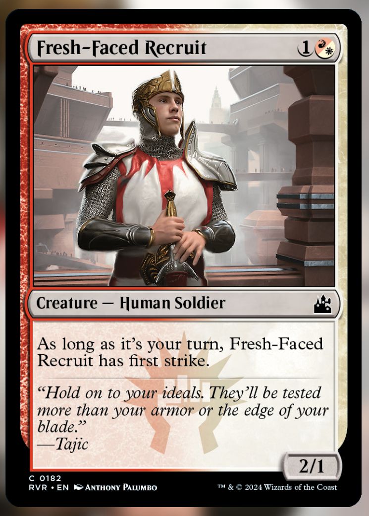 Fresh-Faced Recruit