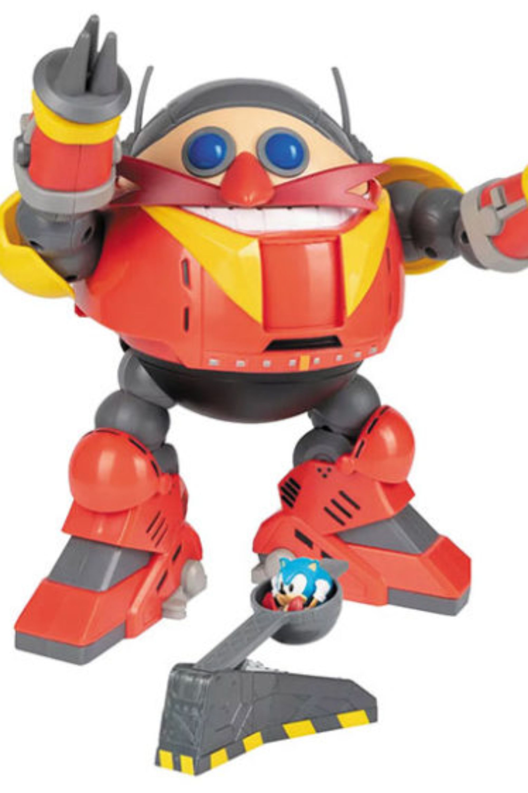 Product Image Of Giant Eggman Robot Battle Set With Catapult
