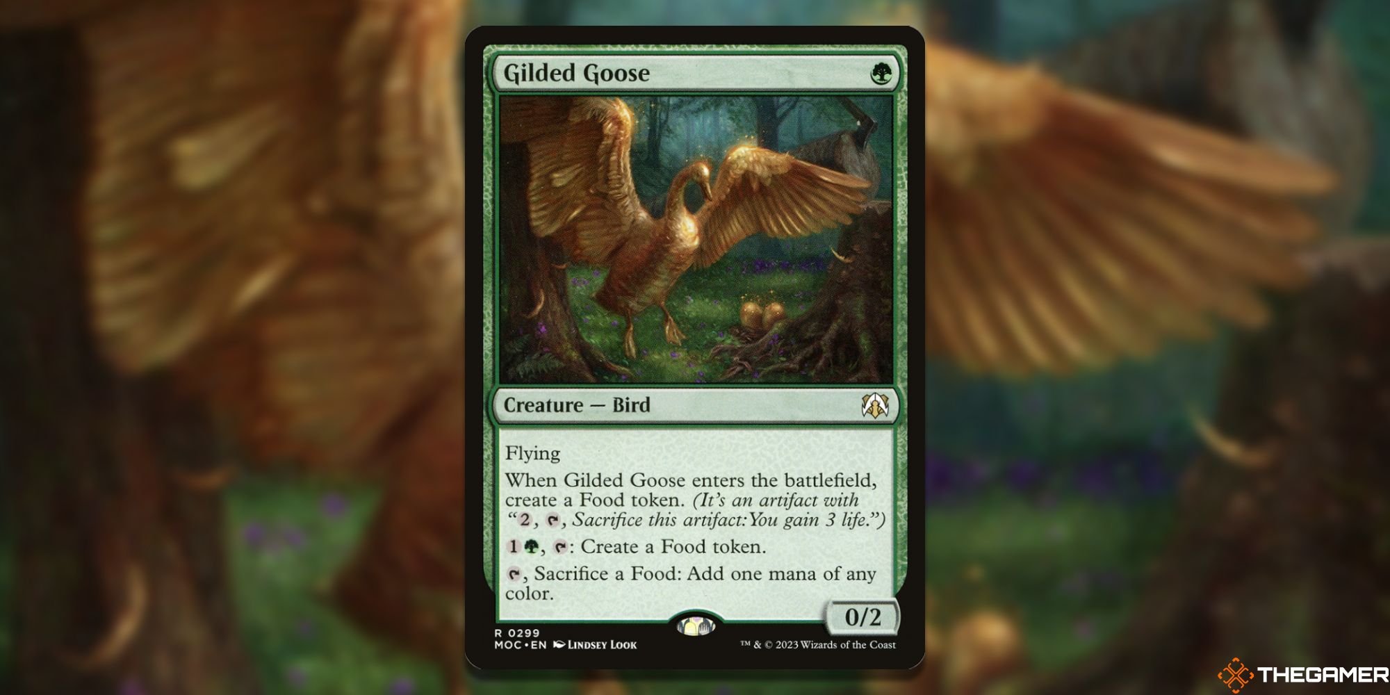 MTG: Gilded Goose card
