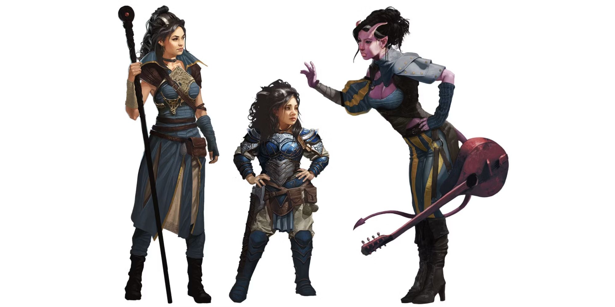 D&D Glitch Characters by John Stanko