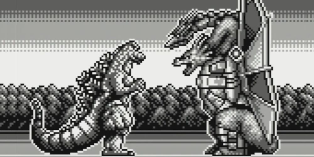 Godzilla King Of Monsters, Godzilla facing down Ghidorha