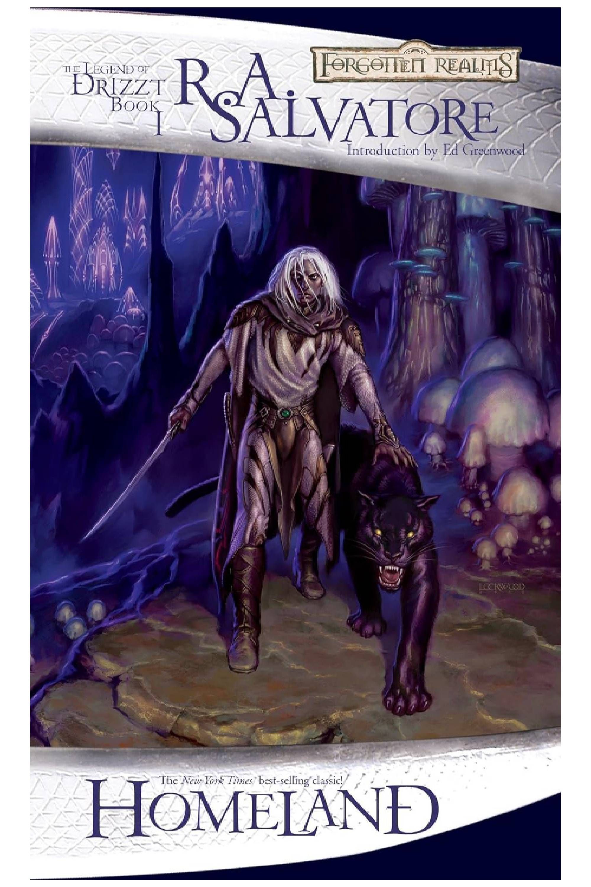 Homeland The Dark Elf Trilogy book cover