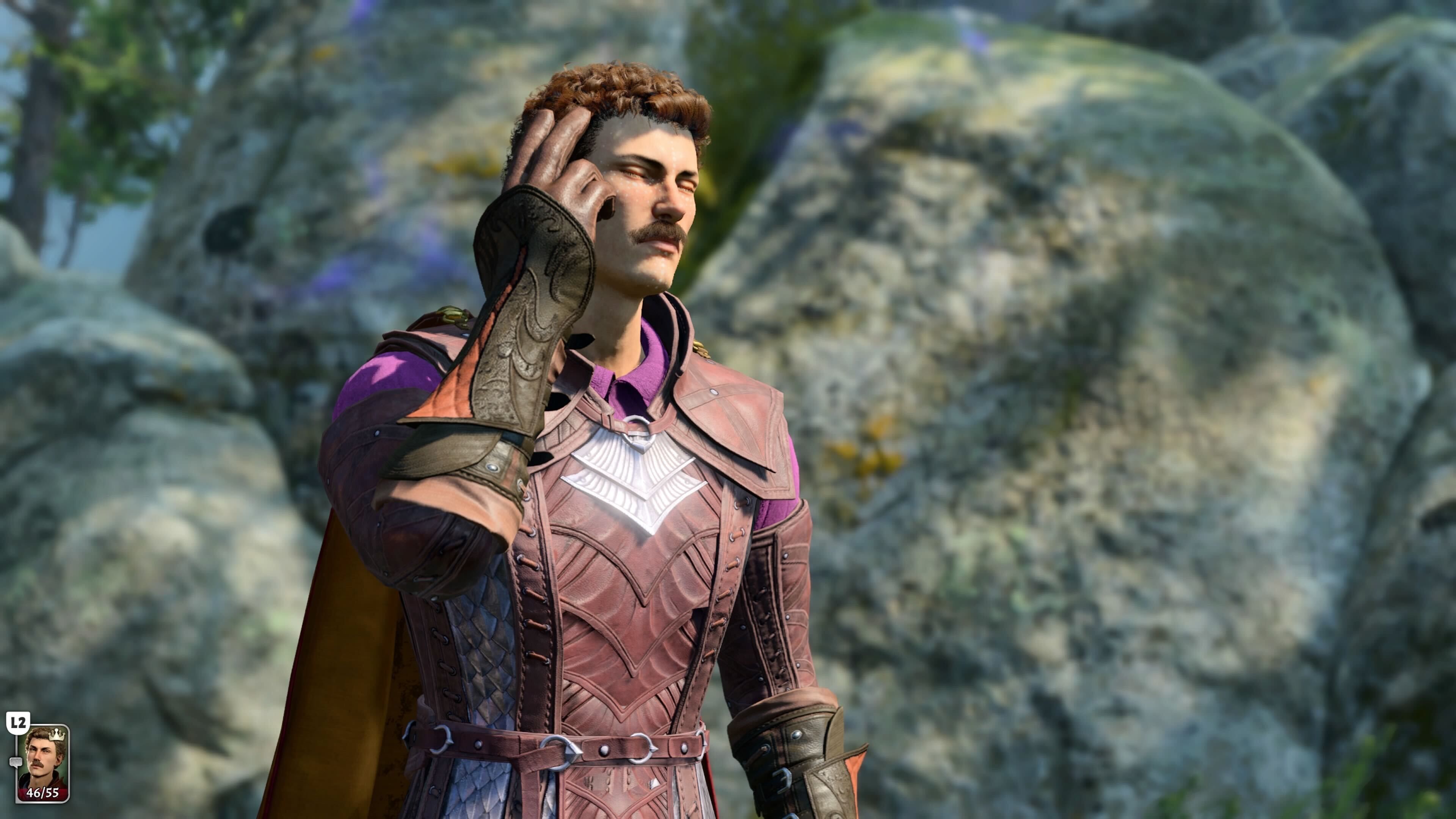 George's Fighter character in Baldur's Gate 3.