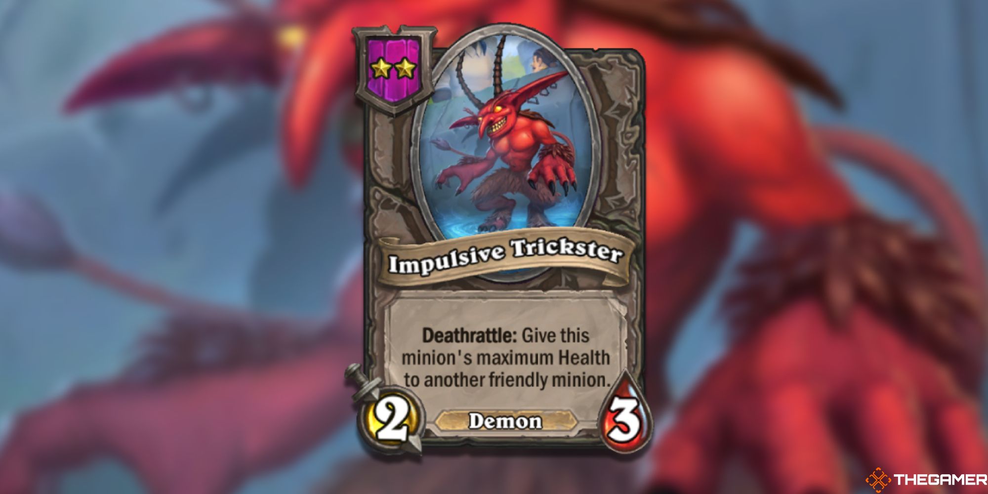 Impulsive Trickster Hearthstone Battlegrounds