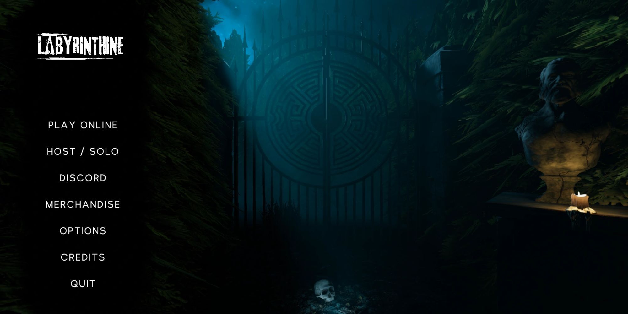 Labyrinthine Main Menu