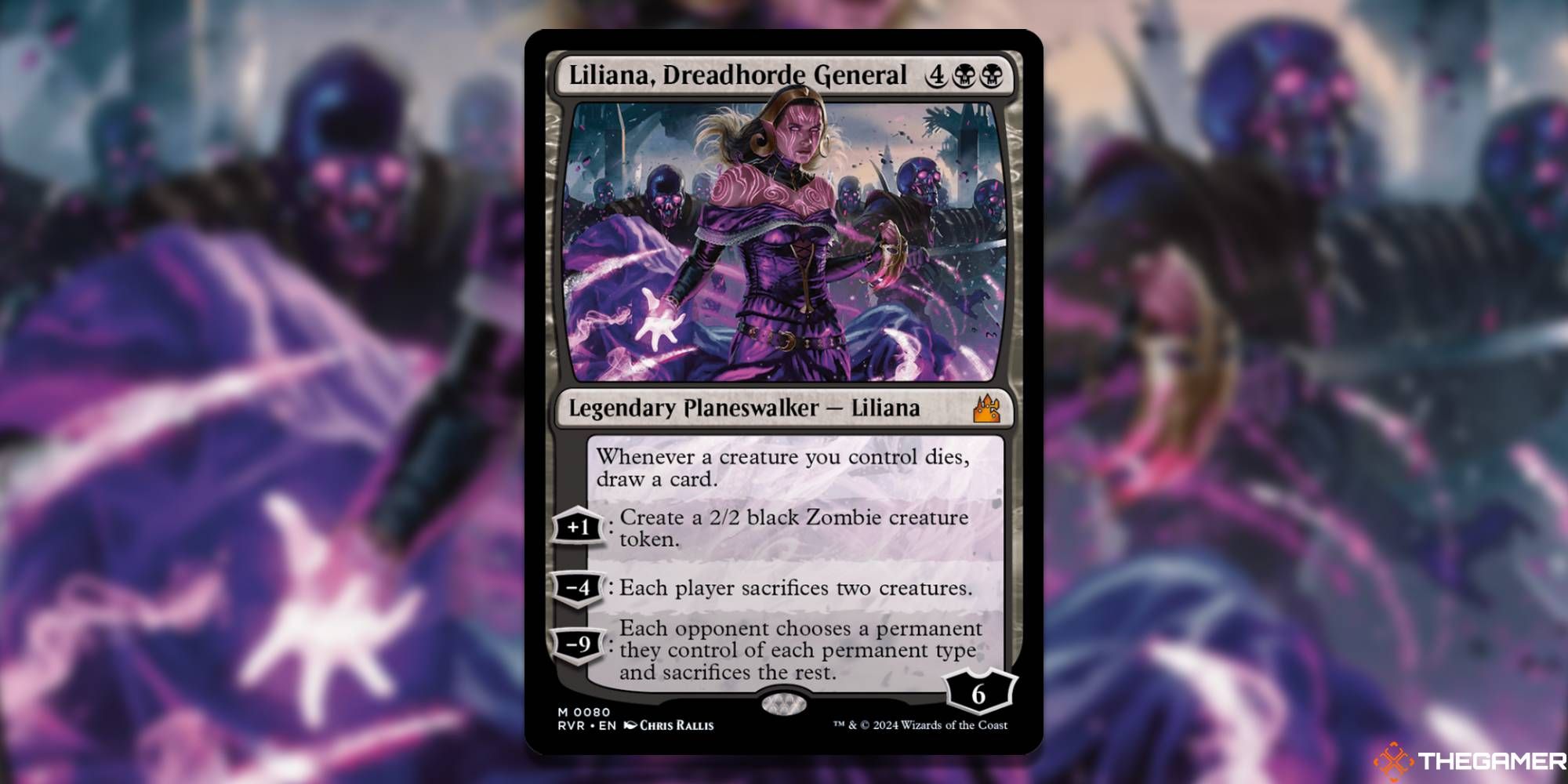 Liliana, Dreadhorde General by Chris Rallis