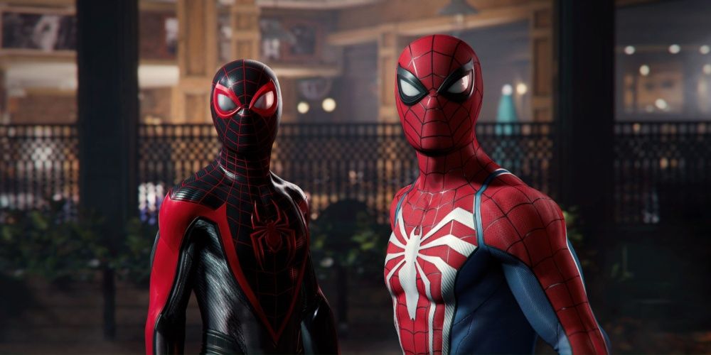 Marvel's Spiderman 2- Miles And Peter Together