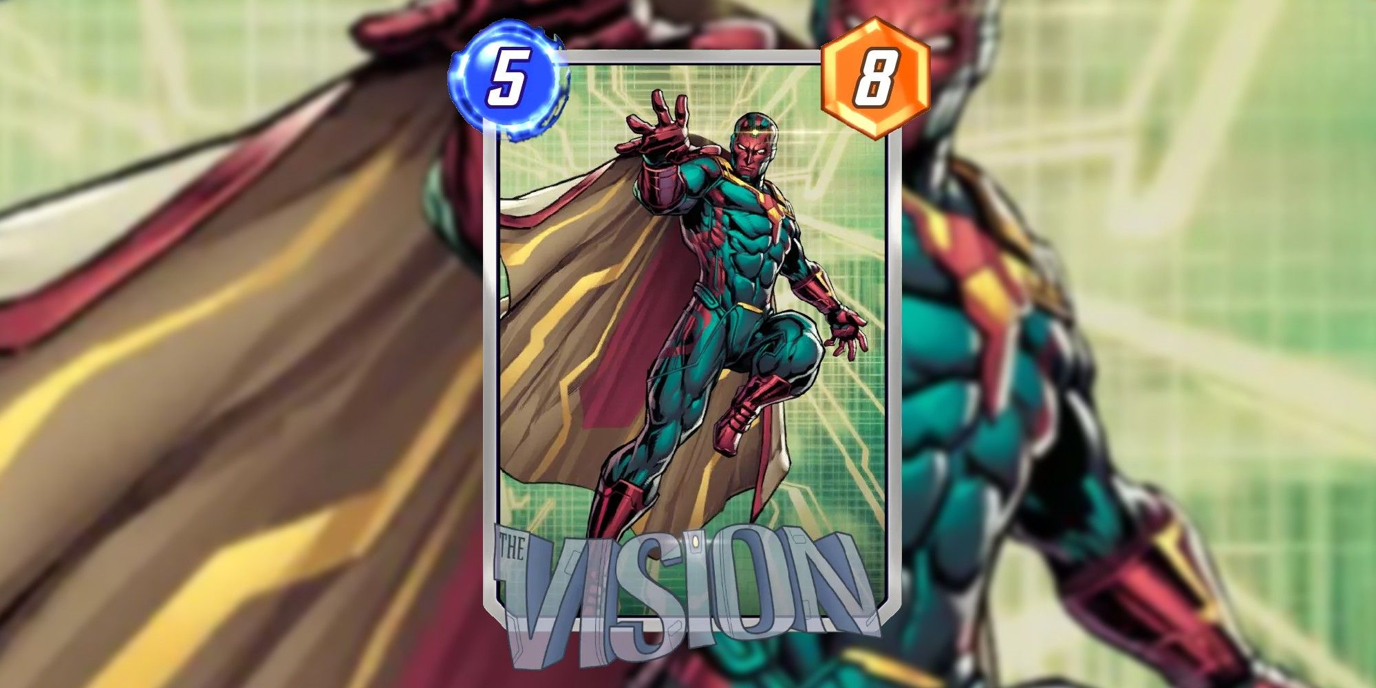Marvel Snap Card Vision