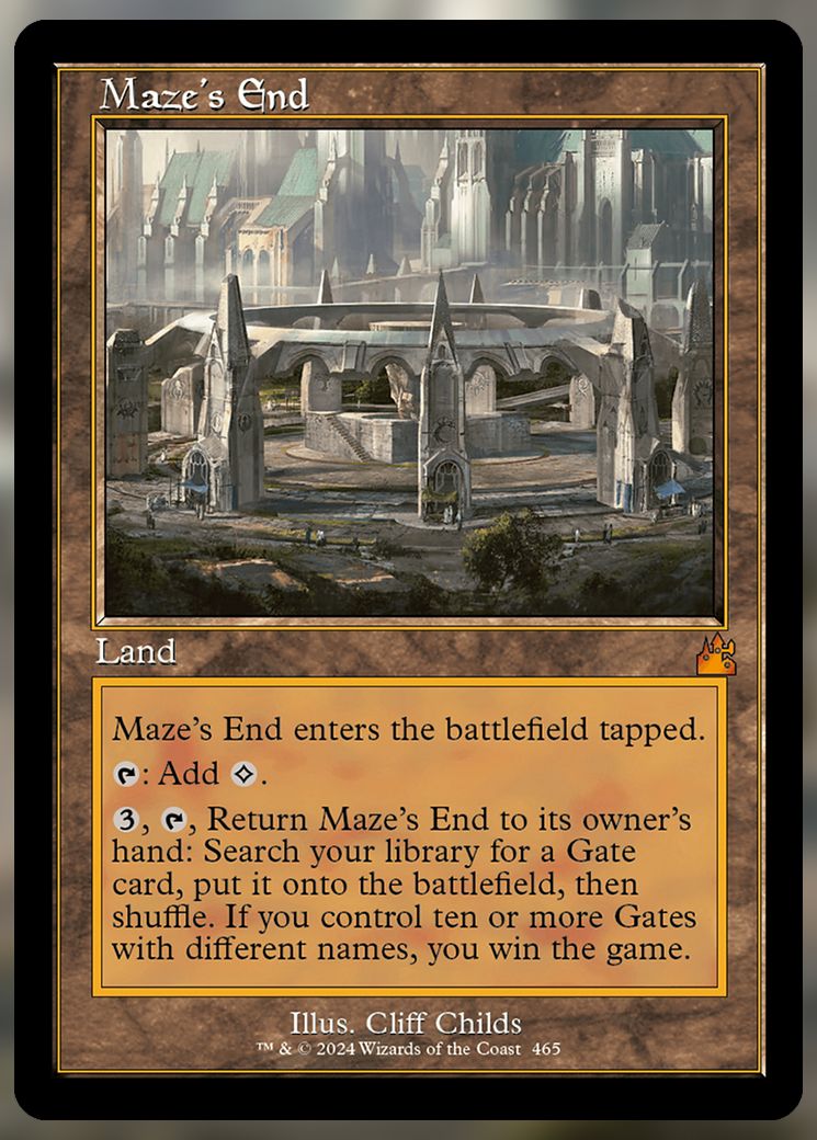Maze's End