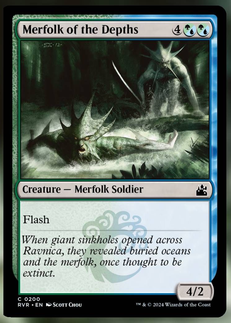 Merfolk of the Depths