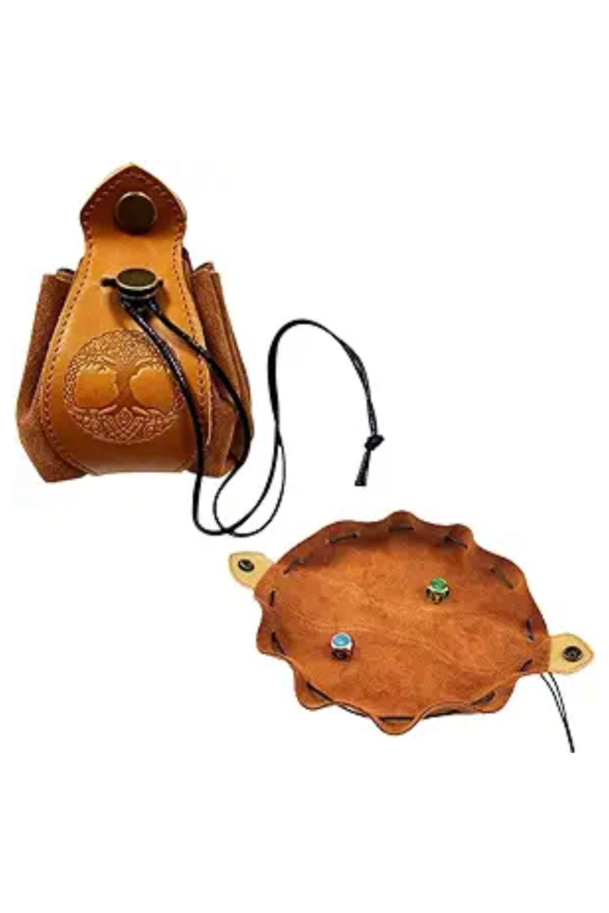 Rolloo D&D Dice Bag & Tray