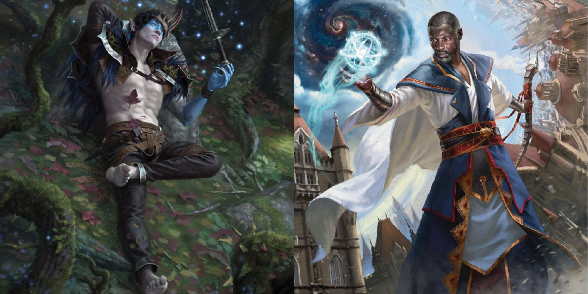MTG Oko Thief of Crowns and Teferi Time Raveler