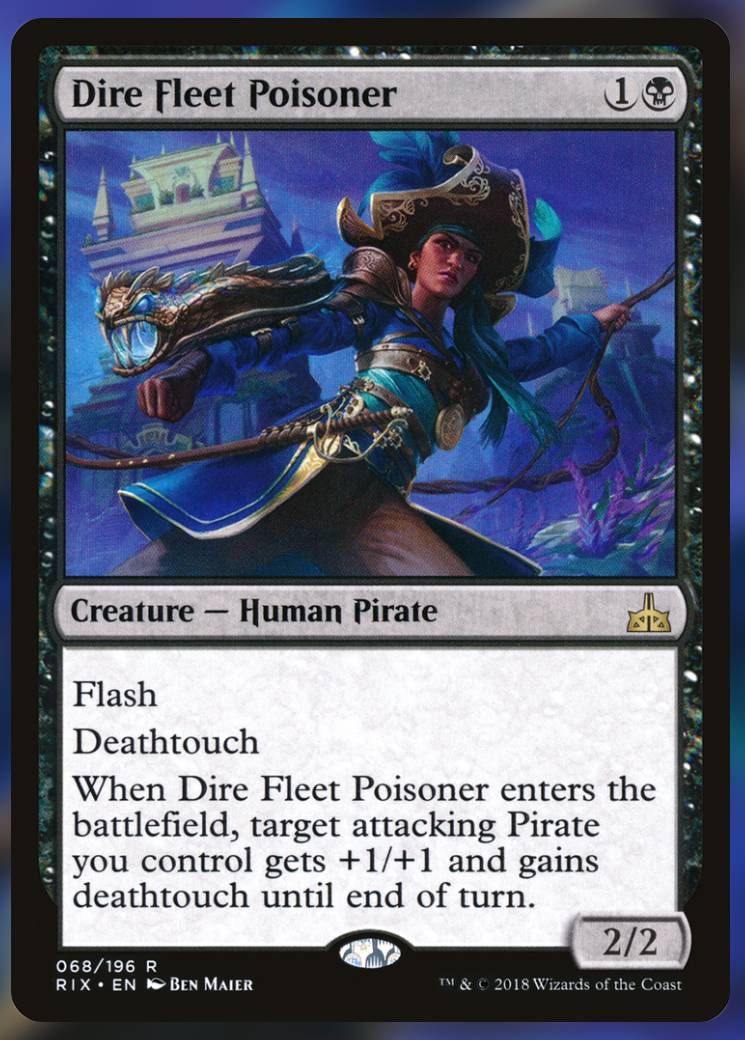 MTG - Dire Fleet Poisoneer